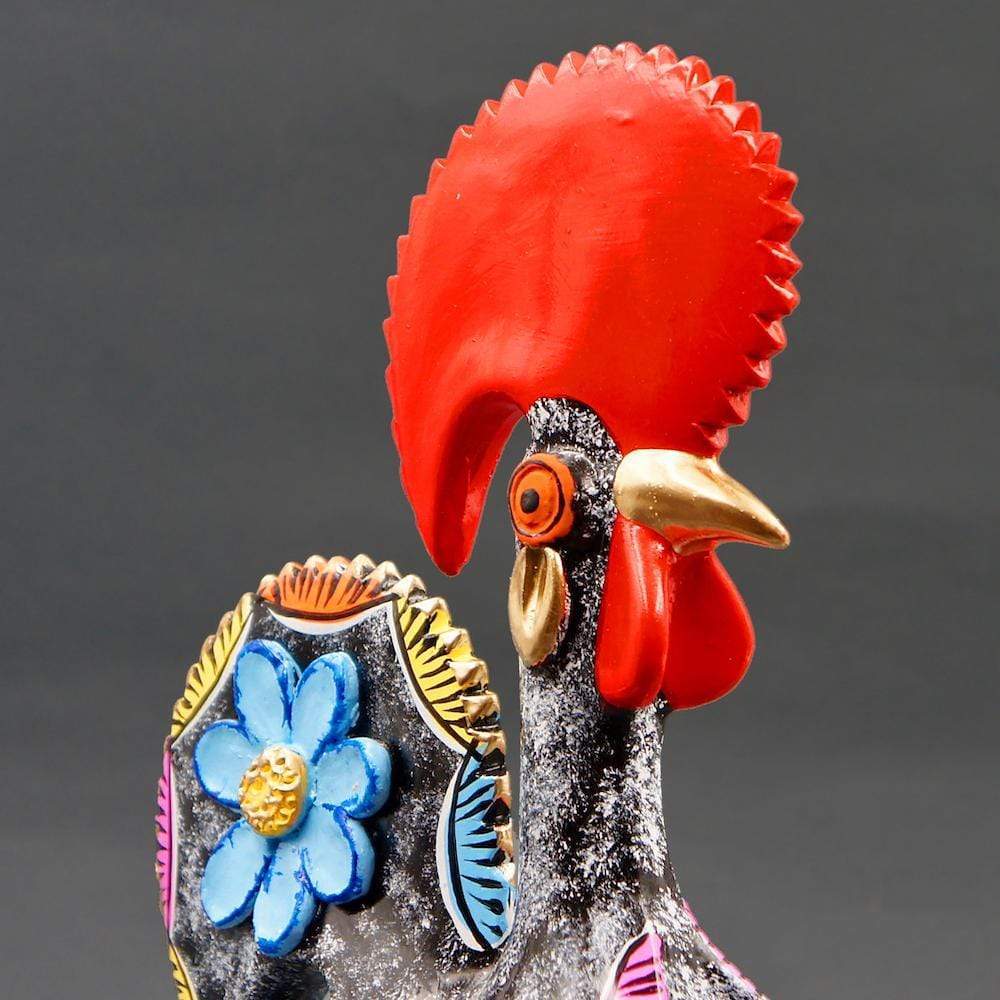 Galo de Barcelos 25cm Black - Prazeres Côta