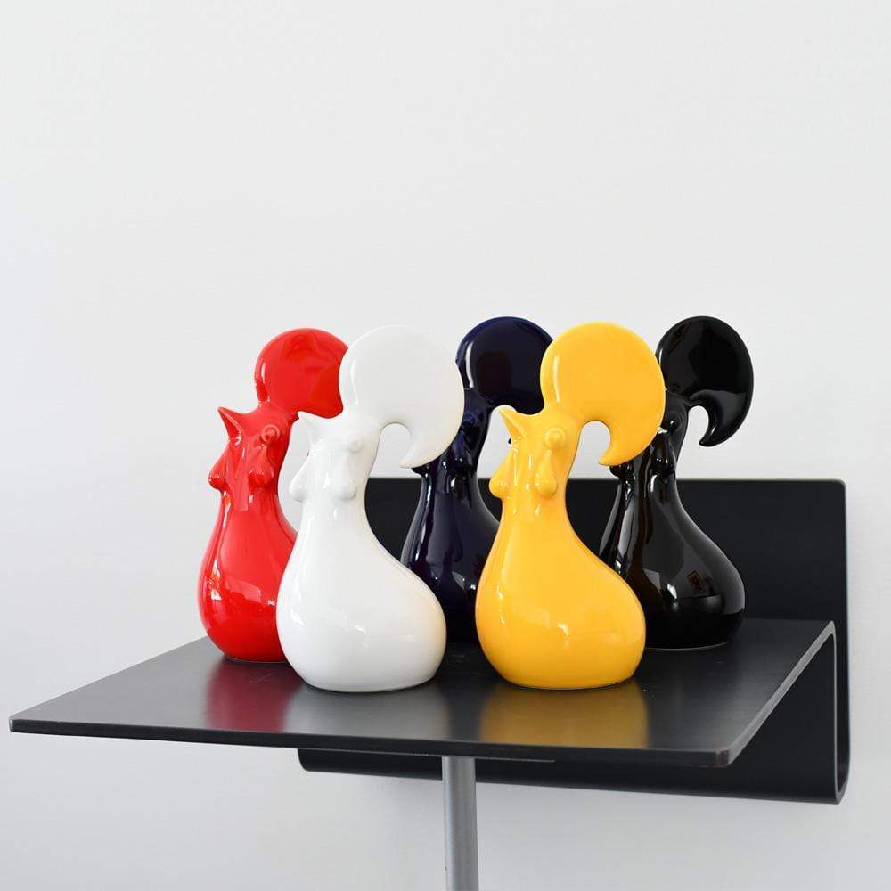 Ceramic rooster - Red