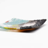Amália I Glass flat bowl