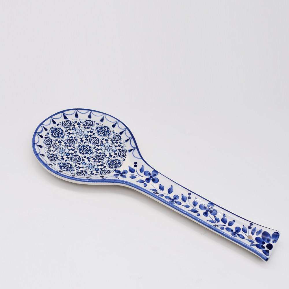 Tradicional I Table ceramic spoon - Blue