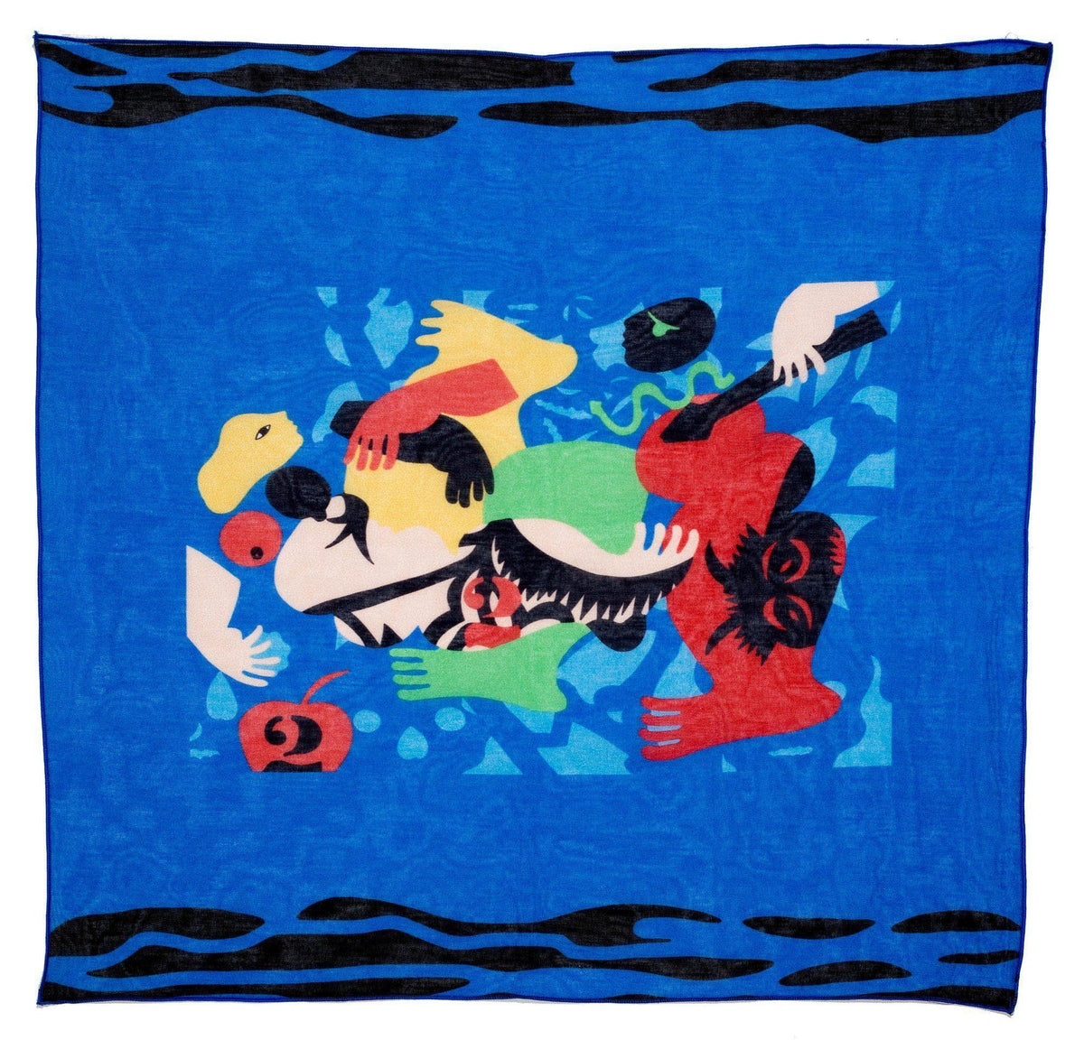 Foulard en coton José de Guimarães "Ilha dos Amores"