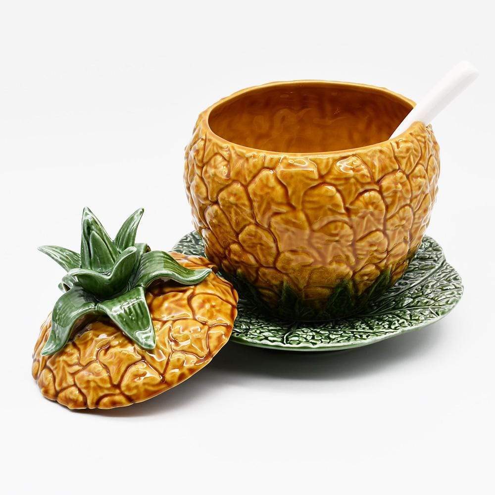 Ananasförmiger Keramiktopf – 18 cm