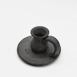 Pichet à eau Bilha de Rosca I Poterie noire de Bisalhães I Portugal Porte bougie en terre cuite noire de Bisalhães