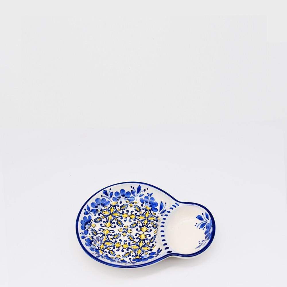 Tradicional I Ceramic olives dish - Yellow