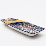 Plat de service en céramique "Azulejos" - Jaune
