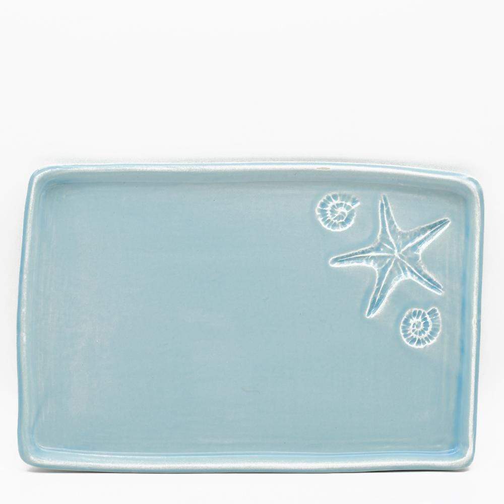 Tablett "Estrela do mar" - Türkis