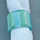 Rond de serviette "Marinha Grande" turquoise I Artisanat portugais Rond de serviette "Marinha Grande" - Turquoise