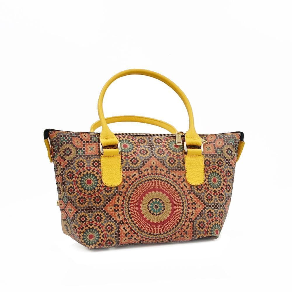 Umwandelbare Korktasche "Azulejos"