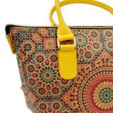 Umwandelbare Korktasche "Azulejos"