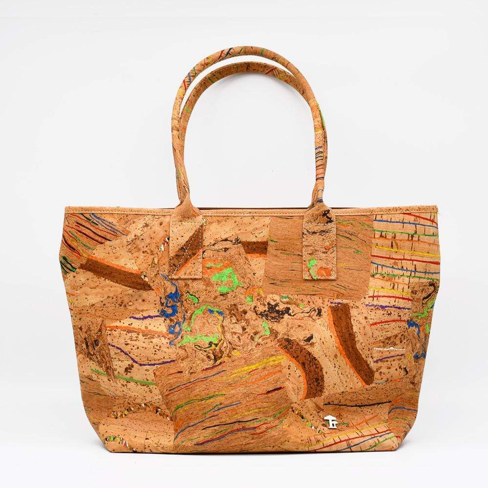Cork tote bag