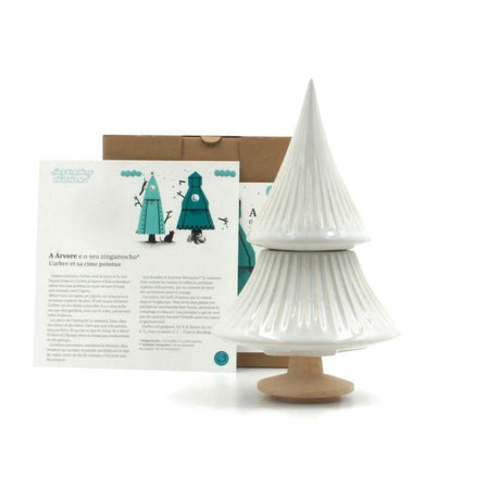 A Árvore e o seu Zingamocho I Stoneware Fir tree - 19cm