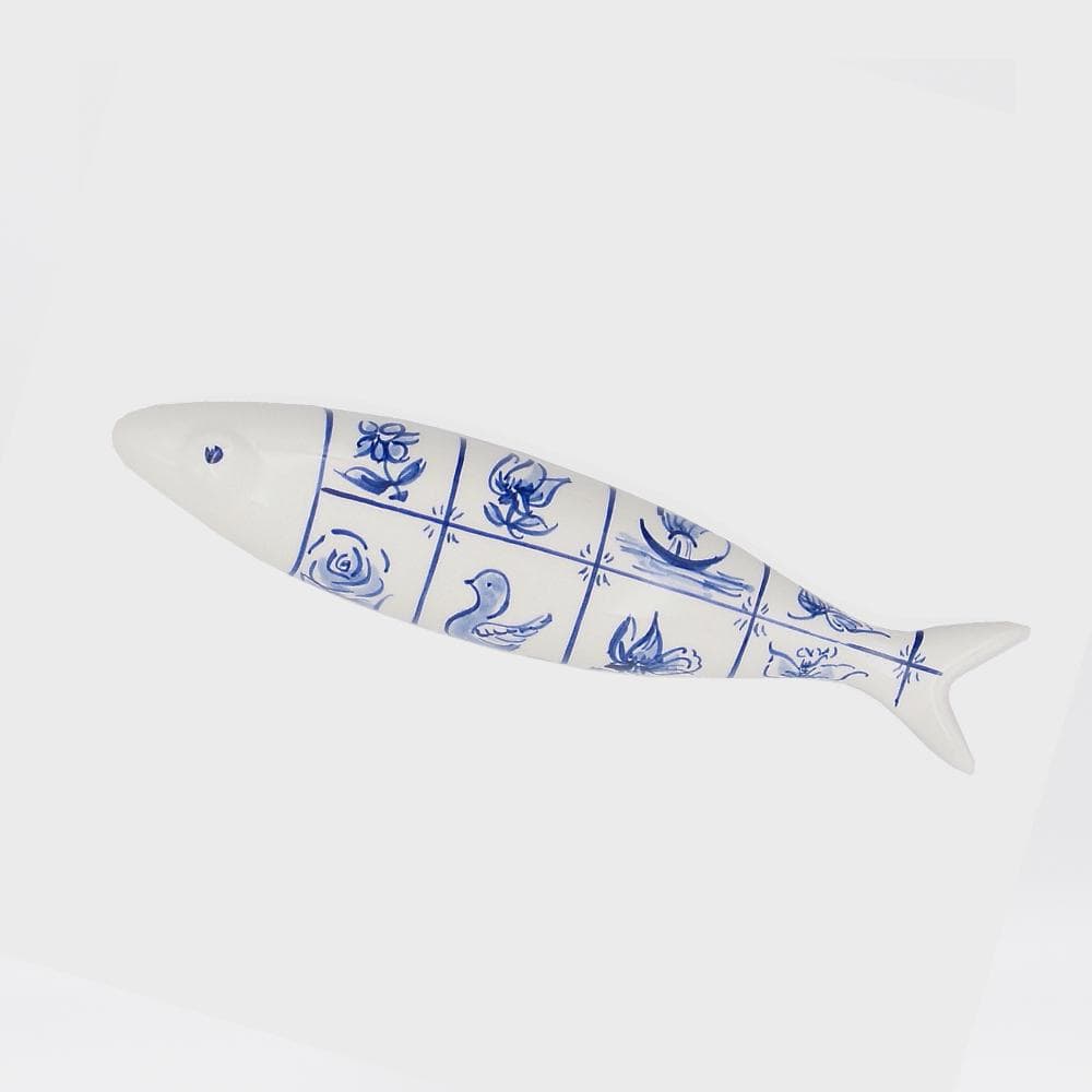 Azulejos I Ceramic Sardine