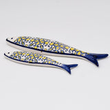 Sardine en céramique "Tradicional" - Jaune