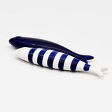 Sardine en faïence portugaise en vente en ligne Ensemble de 2 sardine en céramique - Bleu cobalt