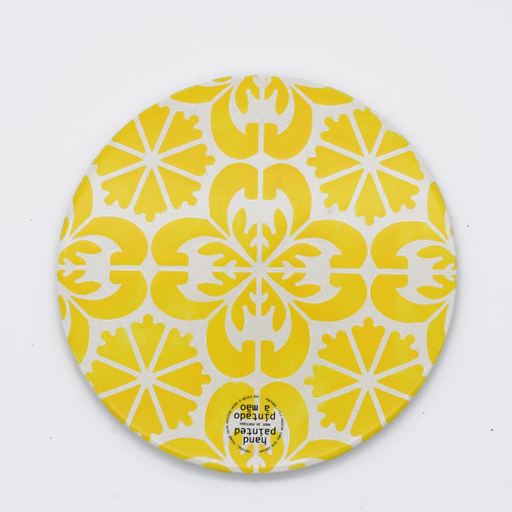 Azulejo I Ceramic and Cork Trivet