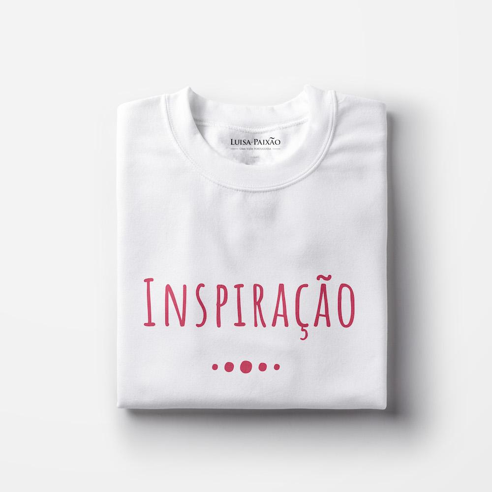T-Shirt Damen „Inspiração“ – Weiß