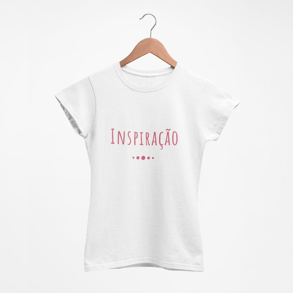 T-Shirt Damen „Inspiração“ – Weiß