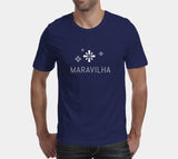 Unisex-T-Shirt "Maravilha" - Blau