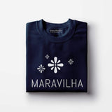Unisex-T-Shirt "Maravilha" - Blau