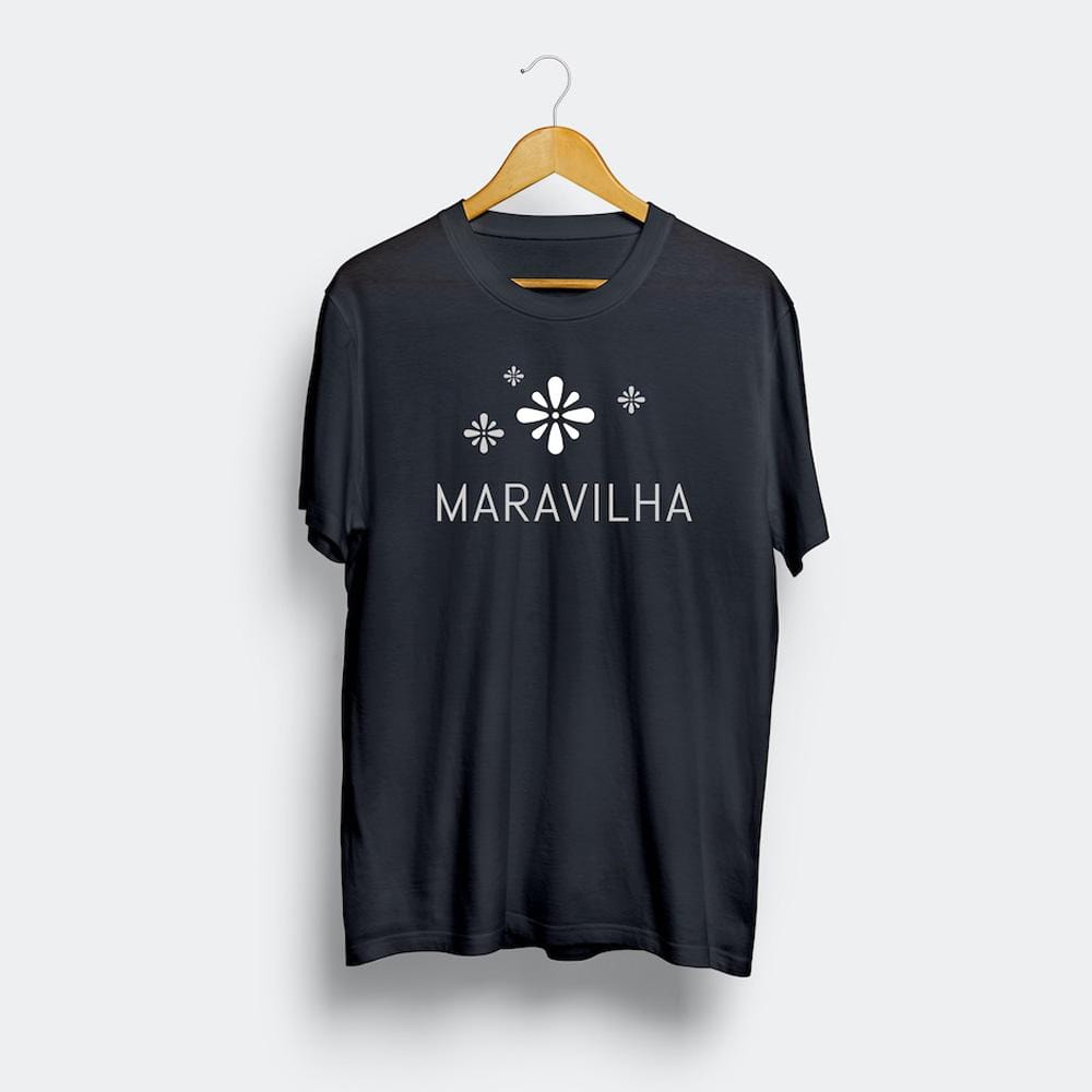 Unisex-T-Shirt "Maravilha" - Blau