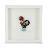 Quilling-Bild "Hahn von Barcelos"