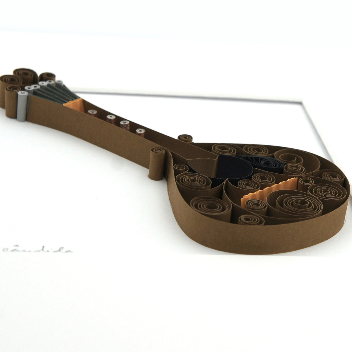 Guitarra I Quilling Painting