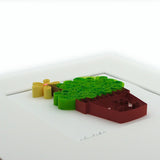 Manjerico I Quilling Painting