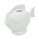 Ceramic Moneybox - White