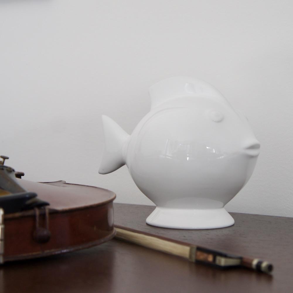 Ceramic Moneybox - White