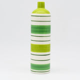 Vase costa Nova Turquoise I Vases en céramique du Portugal Vase rayé - Vert 25cm